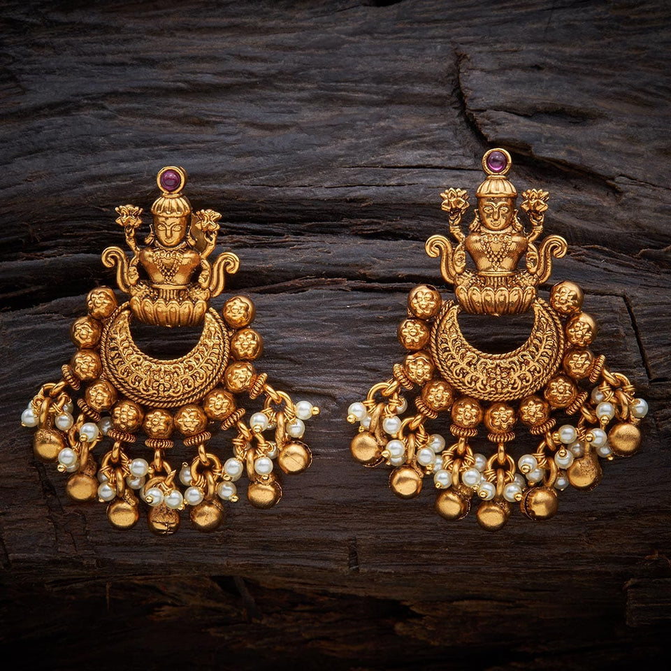 Kushal's Fashion Jewellery Antique Earring 132146