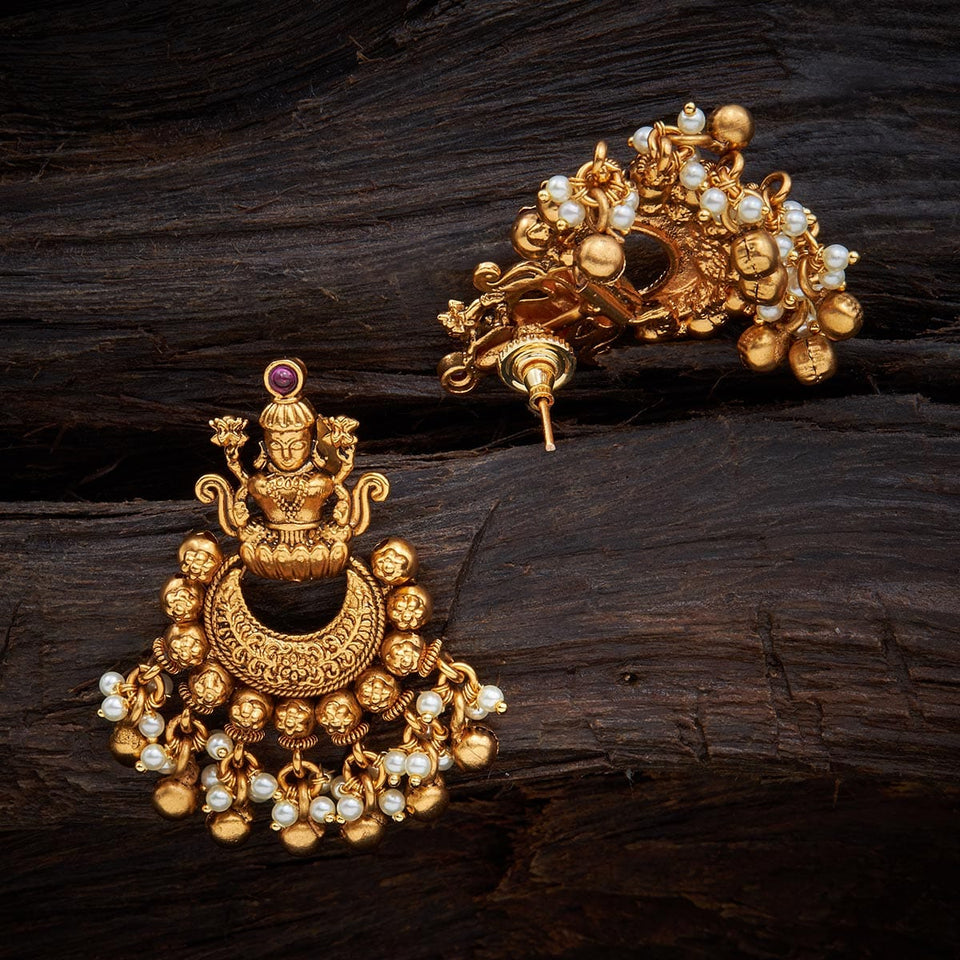Kushal's Fashion Jewellery Antique Earring 132146