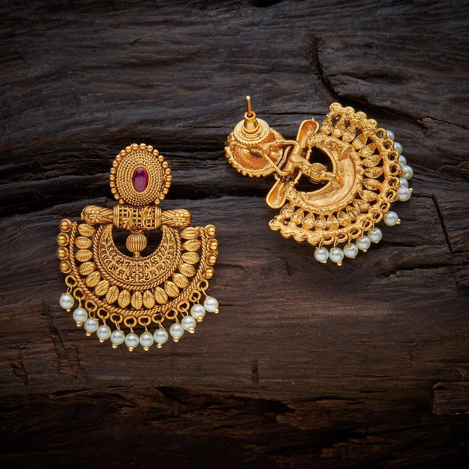 Kushal's Fashion Jewellery Antique Earring 133338