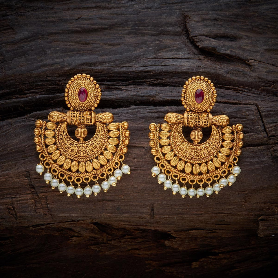 Kushal's Fashion Jewellery Antique Earring 133338