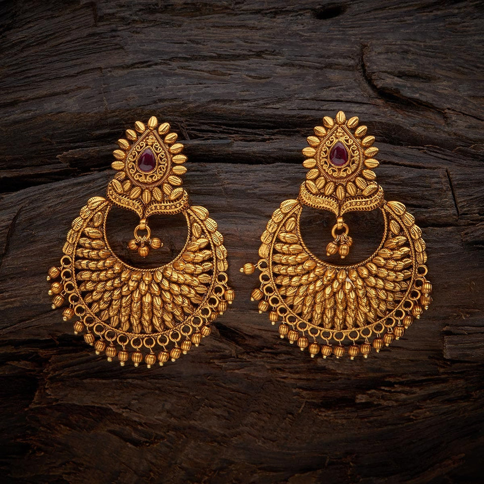 Kushal's Fashion Jewellery Antique Earring 136444
