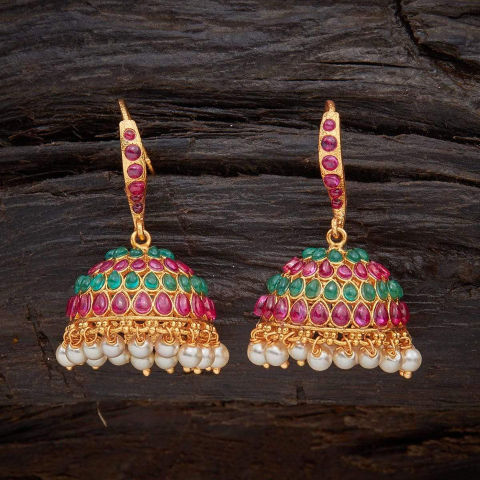 Kushal's Fashion Jewellery Antique Earring 127364