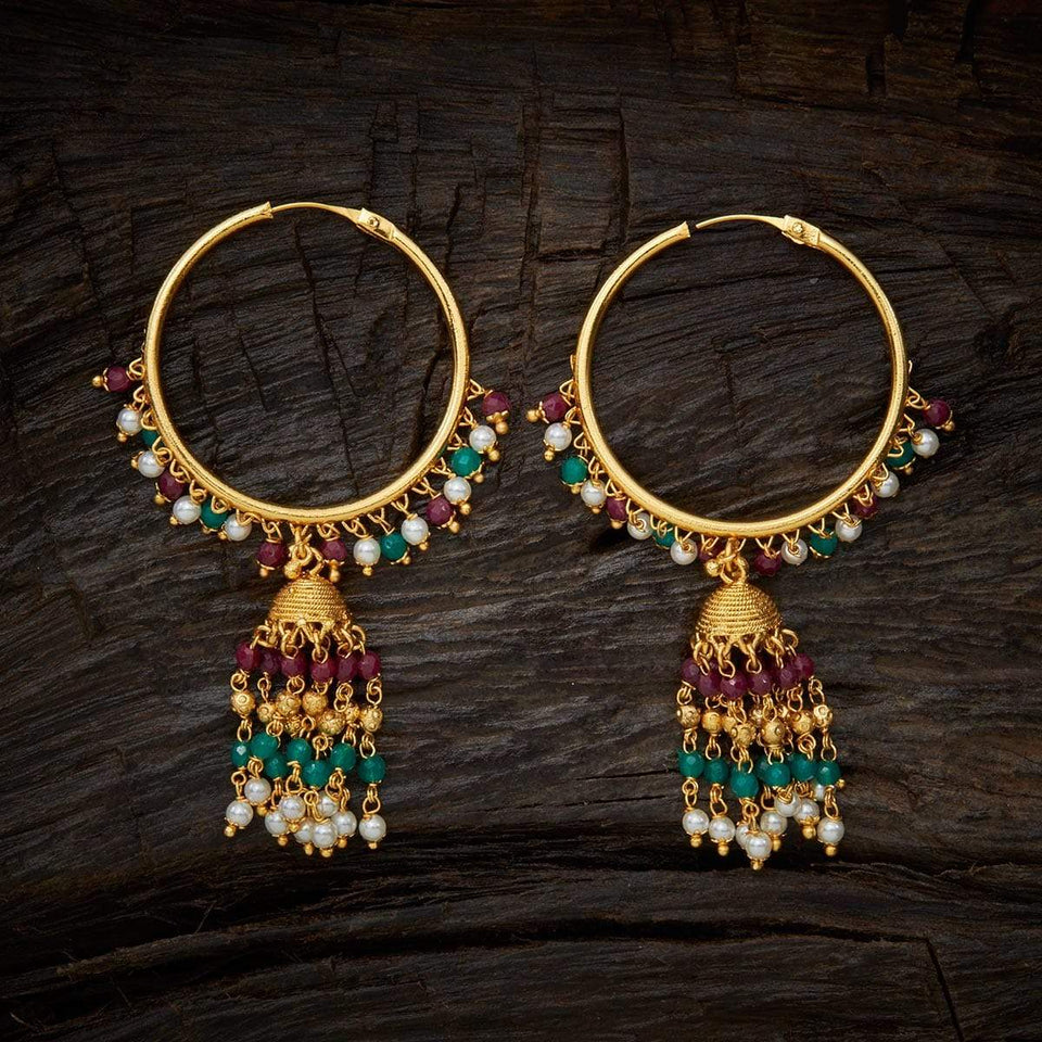 Kushal's Fashion Jewellery Antique Earring 129024