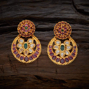 Kushal's Fashion Jewellery Antique Earring 129569