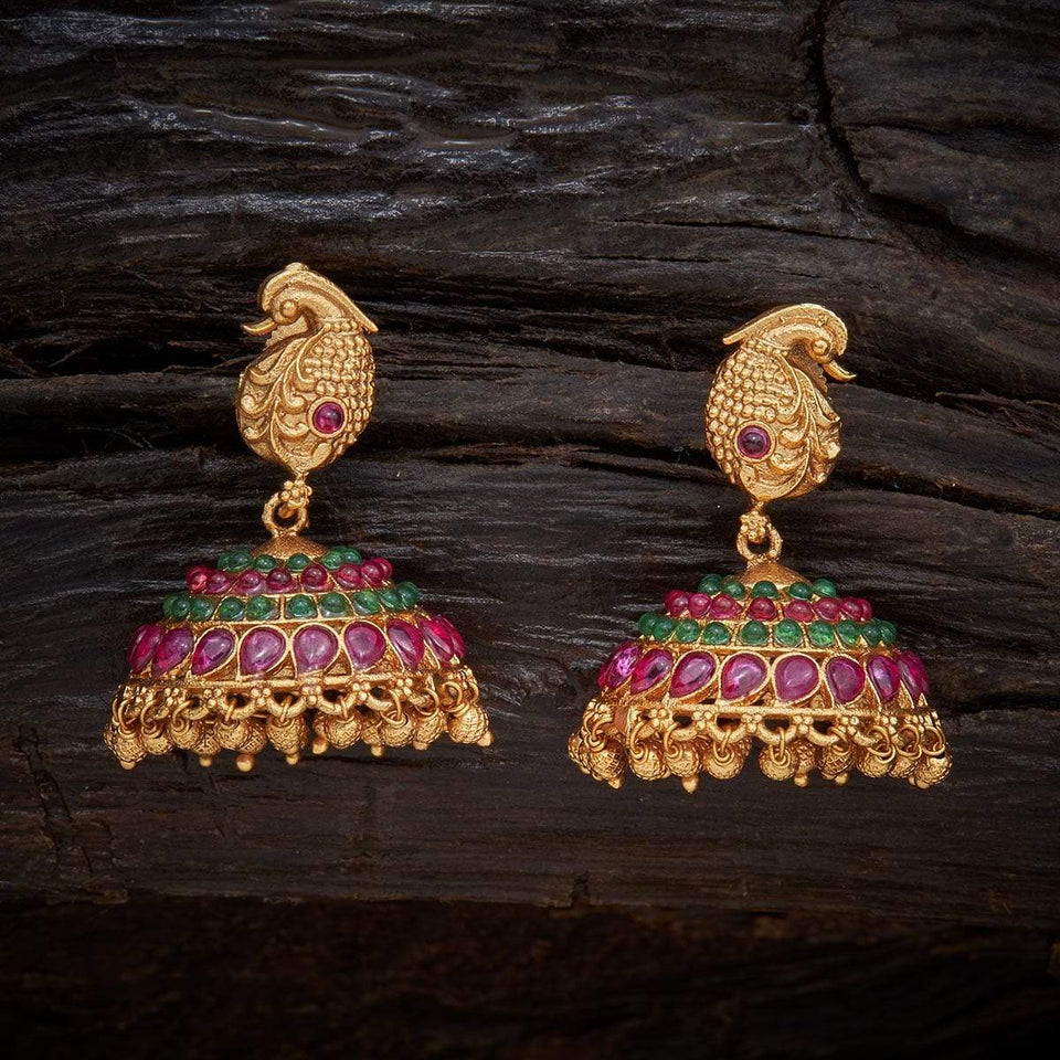 Kushal's Fashion Jewellery Antique Earring 131786