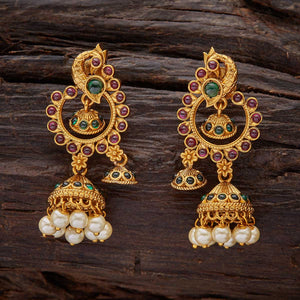 Kushal's Fashion Jewellery Antique Earring 136756