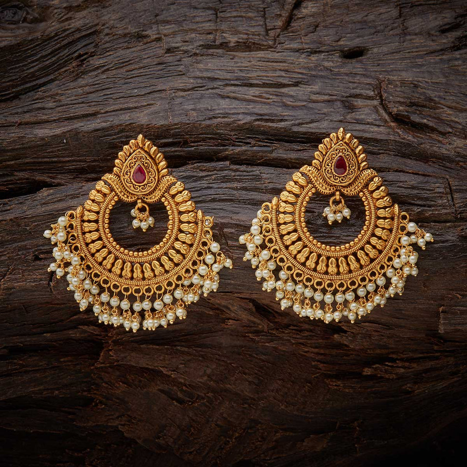 Kushal's Fashion Jewellery Antique Earring 137058