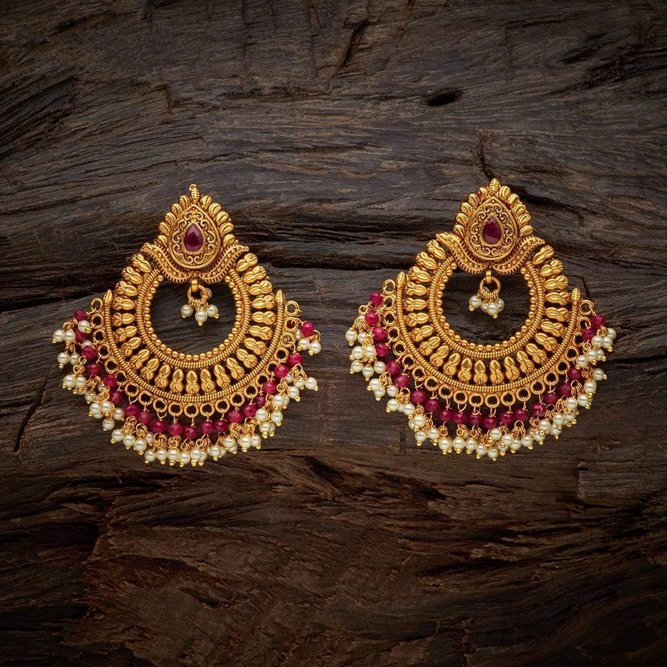 Kushal's Fashion Jewellery Antique Earring 137058