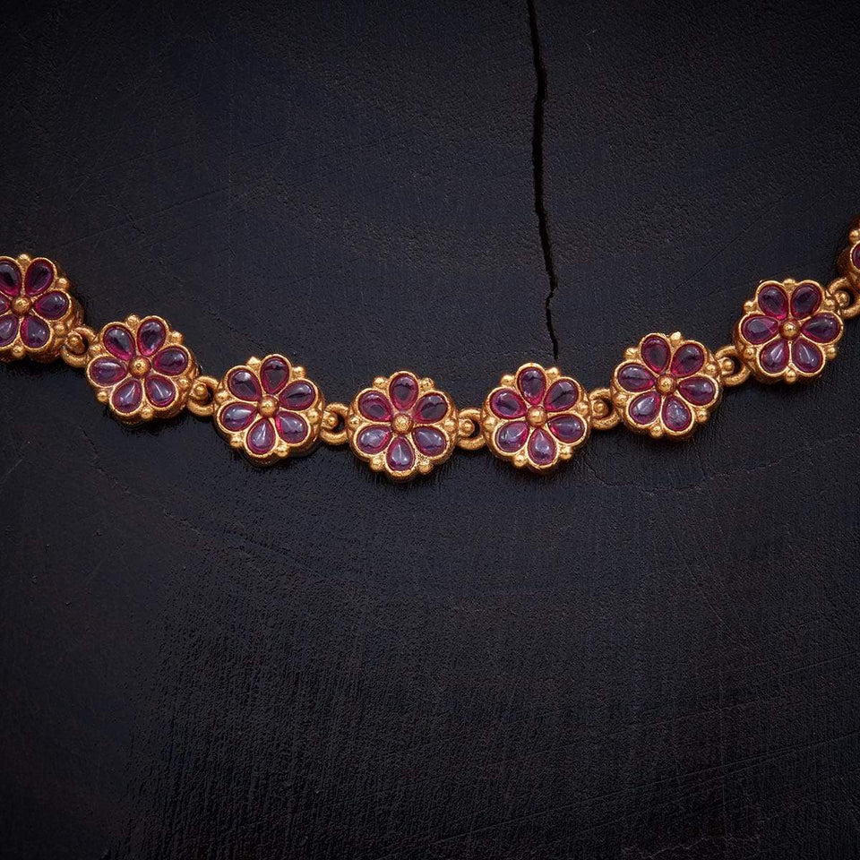 Kushal's Fashion Jewellery Antique Necklace 127435