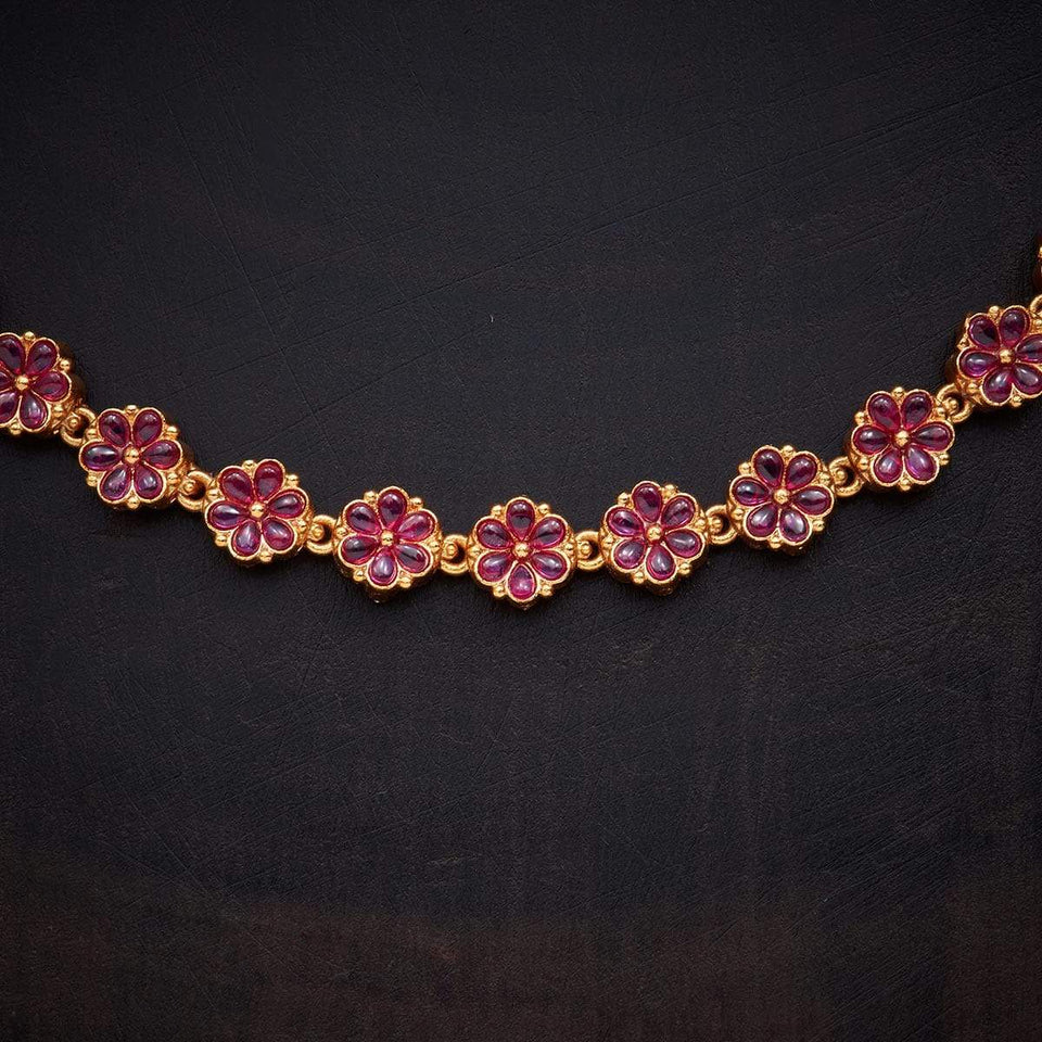 Kushal's Fashion Jewellery Antique Necklace 127449