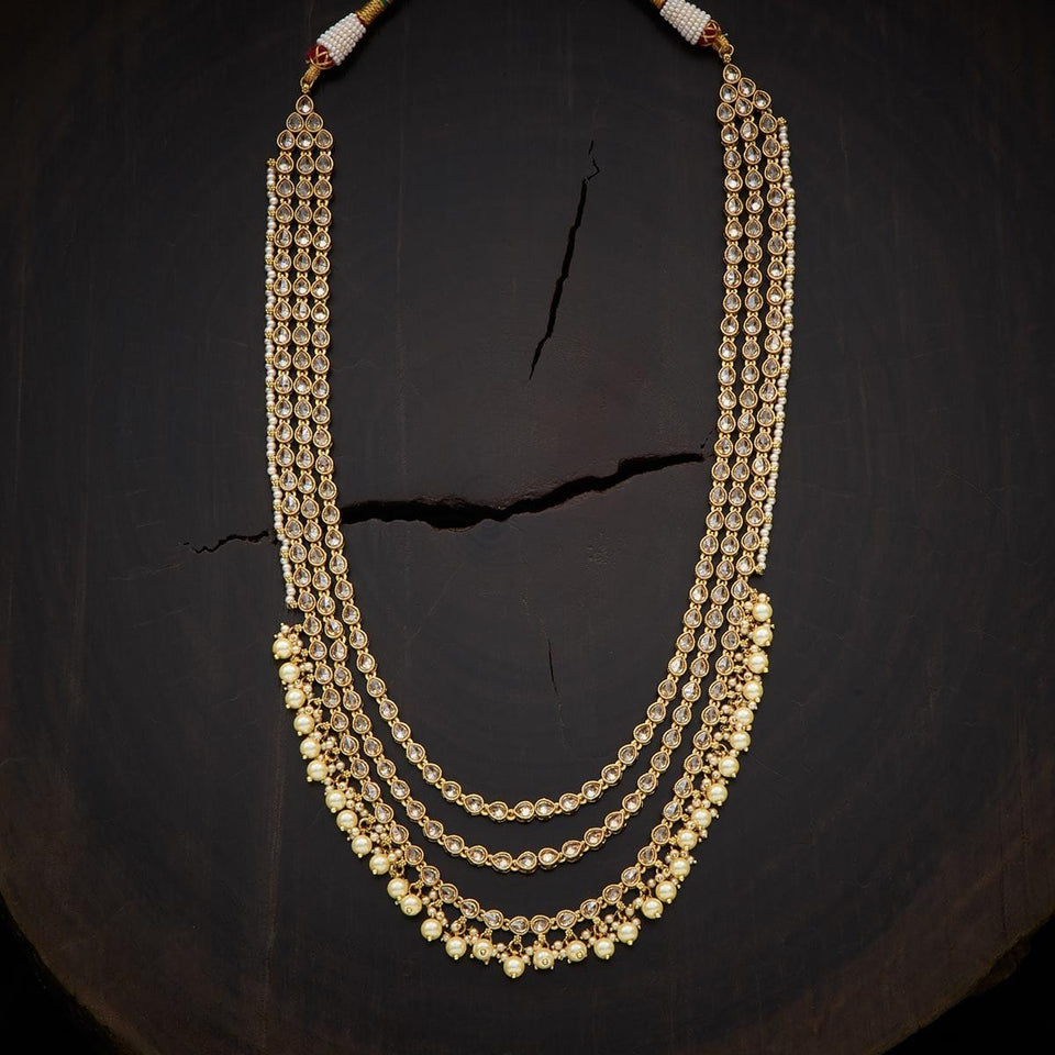 Kushal's Fashion Jewellery Antique Necklace 129192