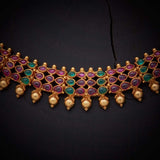Kushal's Fashion Jewellery Antique Necklace 129344