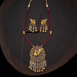 Kushal's Fashion Jewellery Antique Necklace 131413