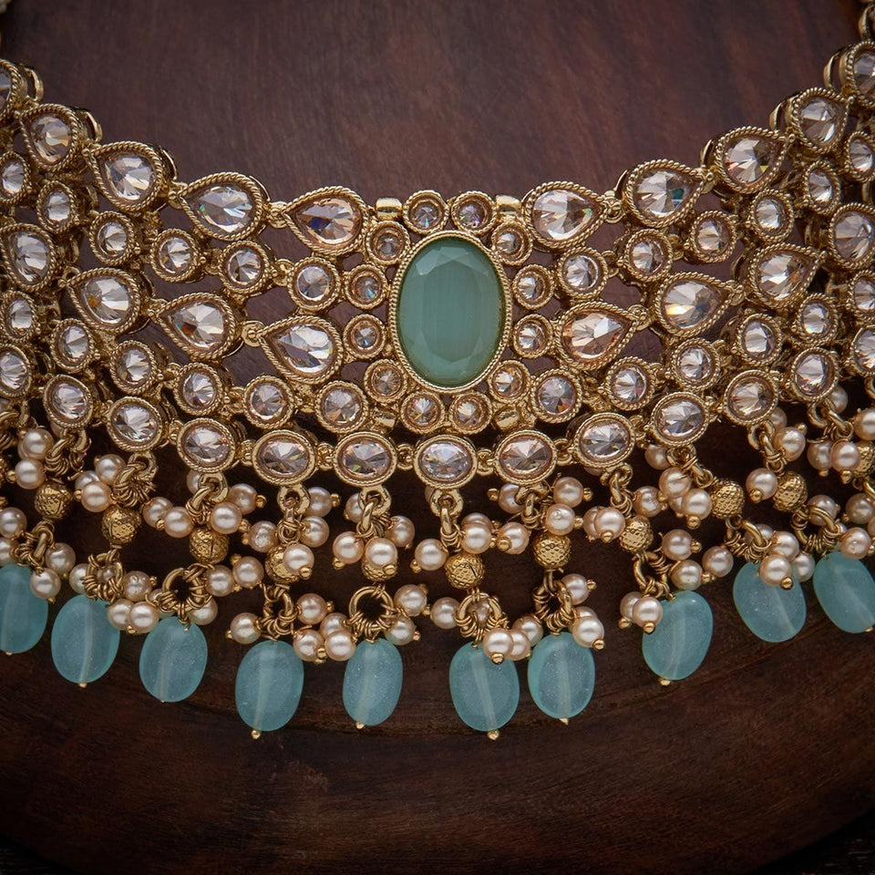 Kushal's Fashion Jewellery Antique Necklace 131692