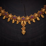 Kushal's Fashion Jewellery Antique Necklace 133360