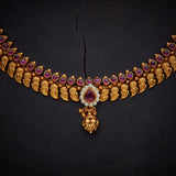 Kushal's Fashion Jewellery Antique Necklace 133361