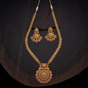 Kushal's Fashion Jewellery Antique Necklace 136187