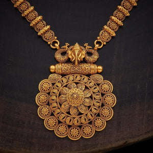 Kushal's Fashion Jewellery Antique Necklace 136187