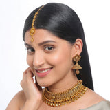 Kushal's Fashion Jewellery Antique Necklace 135031