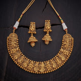 Kushal's Fashion Jewellery Antique Necklace 135036