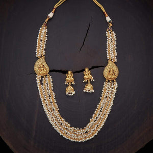 Kushal's Fashion Jewellery Antique Necklace 126617