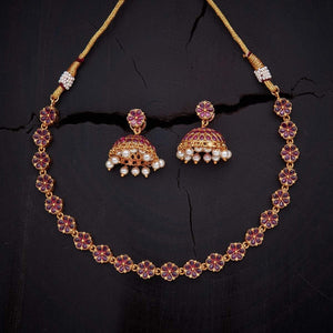 Kushal's Fashion Jewellery Antique Necklace 127435