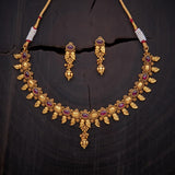 Kushal's Fashion Jewellery Antique Necklace 133360