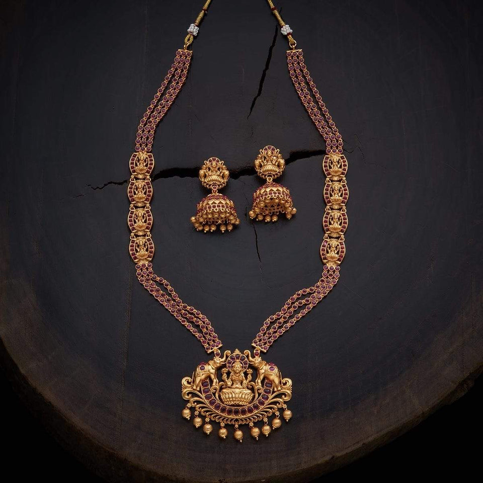 Kushal's Fashion Jewellery Antique Necklace 134408