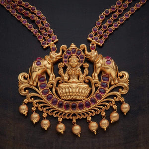 Kushal's Fashion Jewellery Antique Necklace 134408