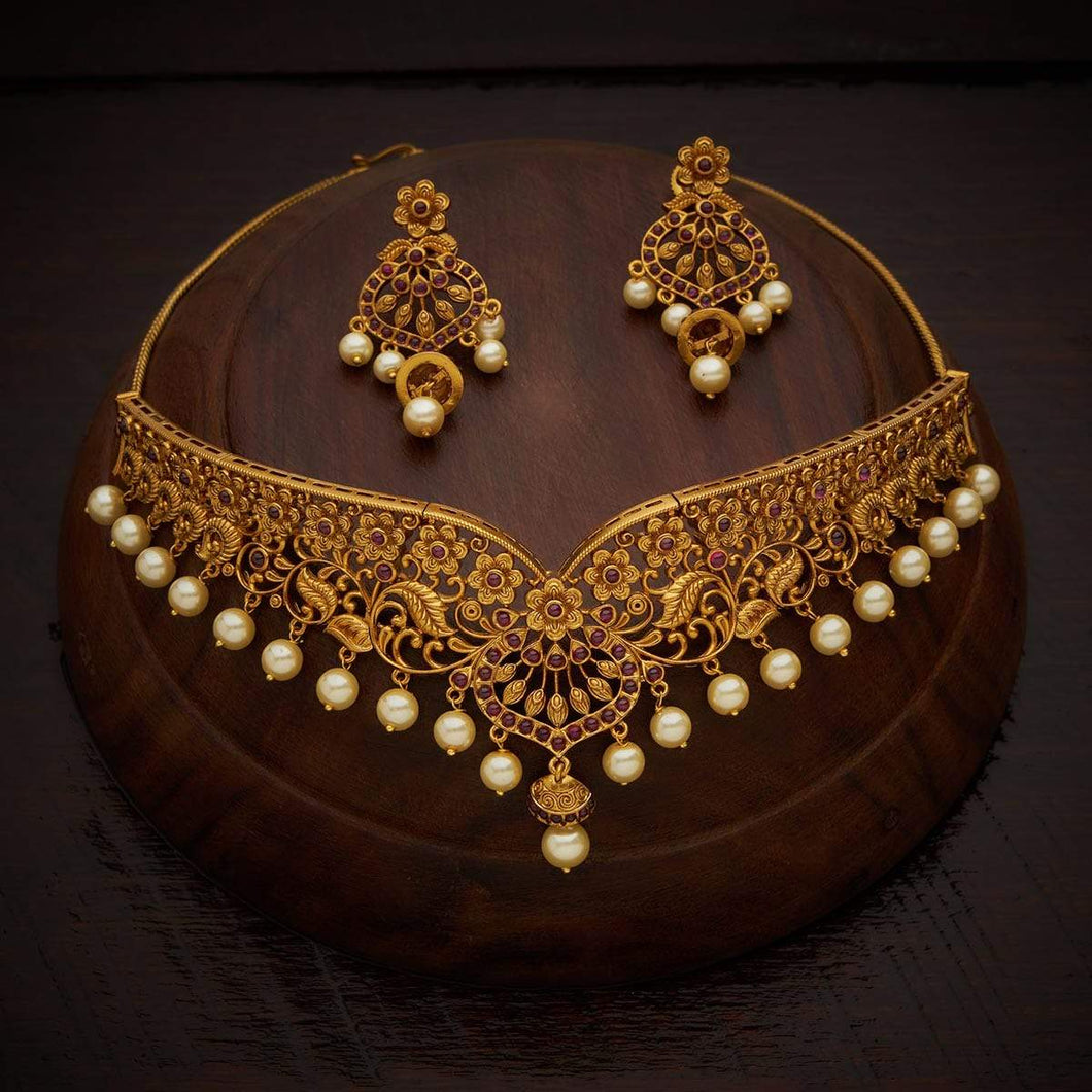 Kushal's Fashion Jewellery Swarnika Necklace 136749