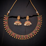 Kushal's Fashion Jewellery Antique Necklace 129344