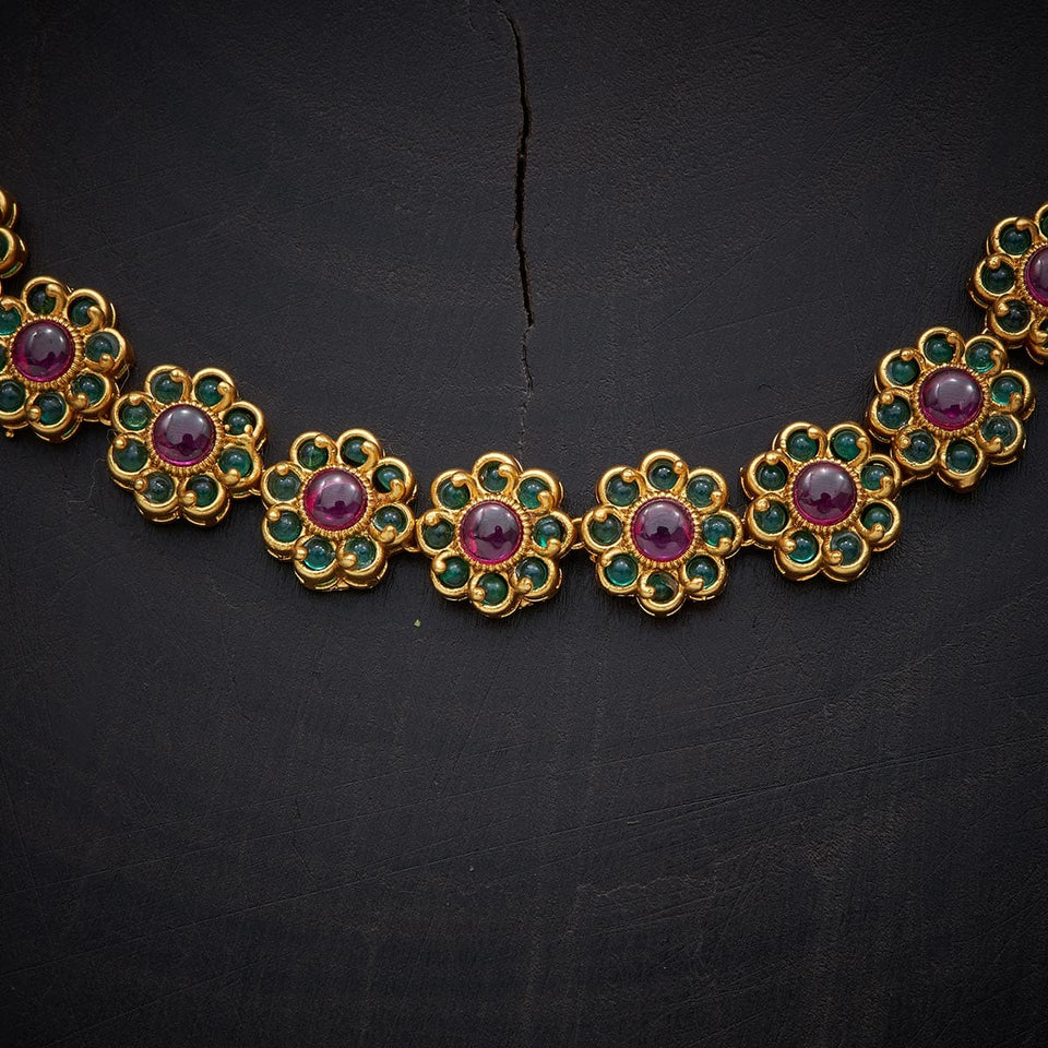 Kushal's Fashion Jewellery Antique Necklace 131847
