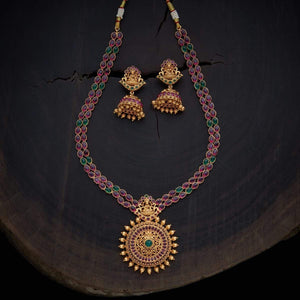 Kushal's Fashion Jewellery Antique Necklace 134398