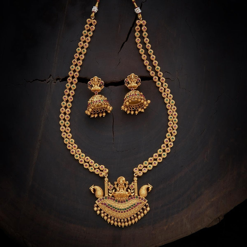 Kushal's Fashion Jewellery Antique Necklace 134403
