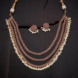 Kushal's Fashion Jewellery Antique Necklace 131231