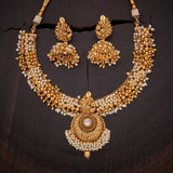 Kushal's Fashion Jewellery Antique Necklace 128245