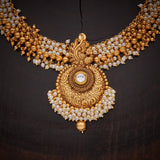 Kushal's Fashion Jewellery Antique Necklace 128245