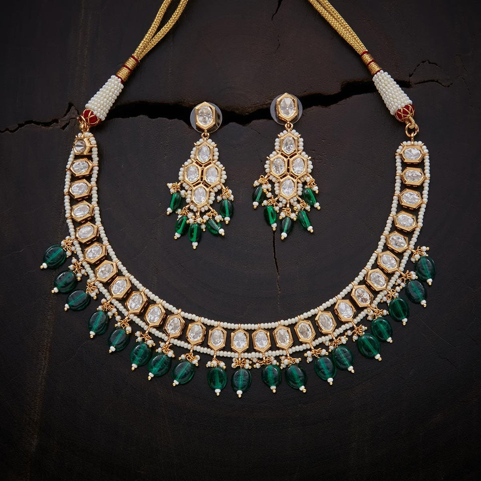 Kundan Necklace Kundan Necklace 136391