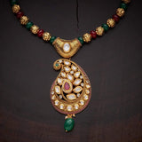 Kushal's Fashion Jewellery Kundan Necklace 129625