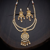 Kushal's Fashion Jewellery Kundan Necklace 132415