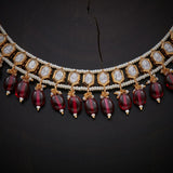 Kushal's Fashion Jewellery Kundan Necklace 136391