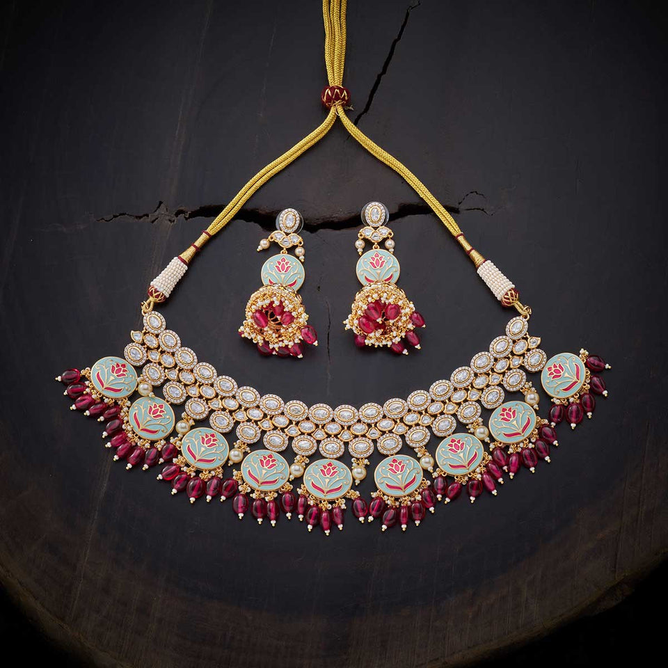 Kundan Necklace Kundan Necklace 139213