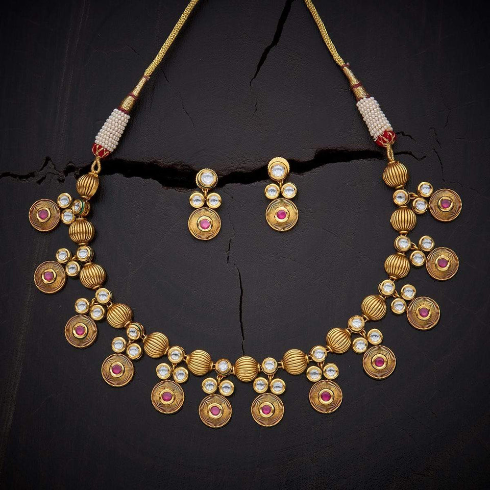 Kundan Necklace Kundan Necklace 129021