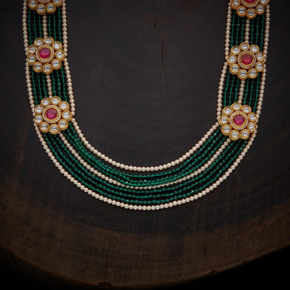 Kushal's Fashion Jewellery Kundan Necklace 135197