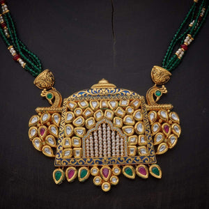Kushal's Fashion Jewellery Kundan Necklace 135871