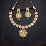 Kushal's Fashion Jewellery Kundan Necklace 136299