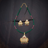 Kushal's Fashion Jewellery Kundan Necklace 136302