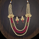 Kushal's Fashion Jewellery Kundan Necklace 136306