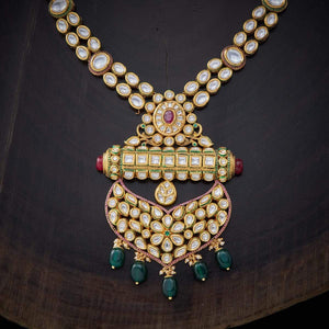 Kushal's Fashion Jewellery Kundan Necklace 136307