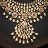 Kushal's Fashion Jewellery Kundan Necklace 136308